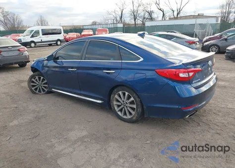 2017 Hyundai Sonata Limited z USA, uszkodzony, nr VIN 5NPE34AF5HH464908